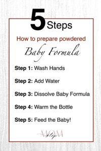 Step-By-Step Guide to Prepare Baby Formula